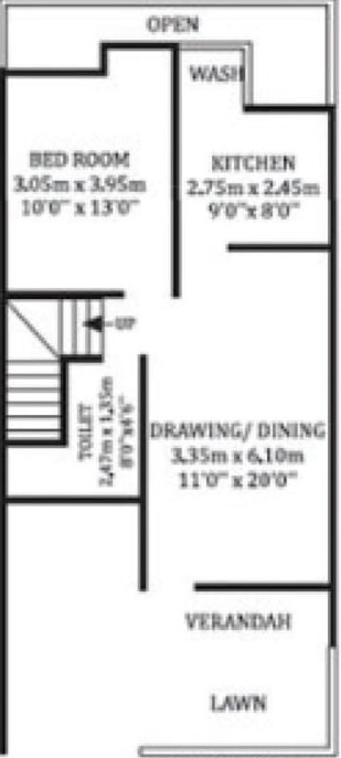 villa Floor Plan Lower Ground Floor Plan