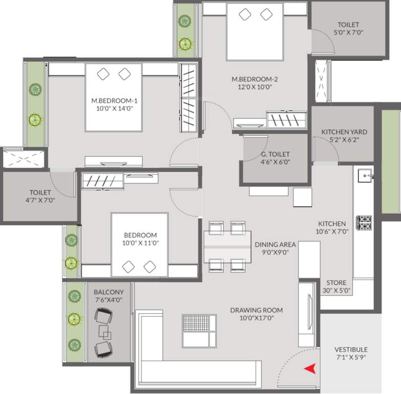  binori aarna Floor Plan Floor Plan