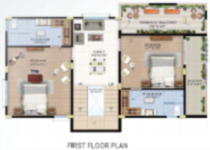  prakruthi villa Floor Plan First Floor Plan