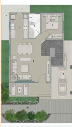 beverly-woods-villa Floor Plan Ground Floor Plan