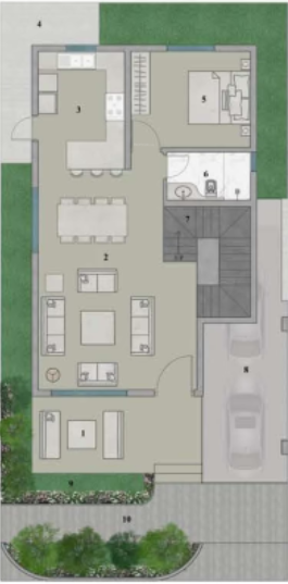  beverly woods villa Floor Plan Ground Floor Plan