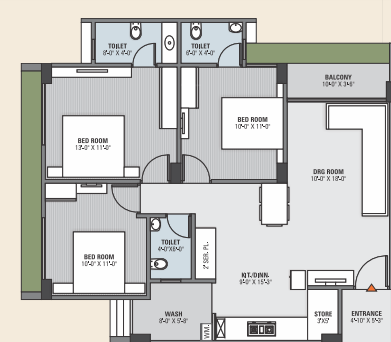  premium living Floor Plan Floor Plan