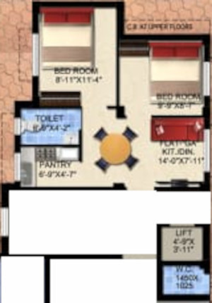 shree-gourik-apartment Floor Plan Floor Plan