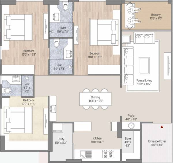 indraprasth-saptak Floor Plan Floor Plan