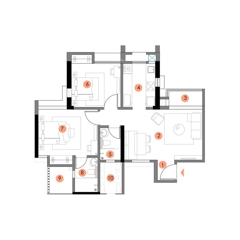  raymond realty ten x habitat Floor Plan Floor Plan