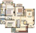 Niho Jasmine Scottish Garden Floor Plan (4BHK+4T)