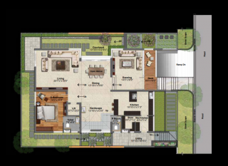  parc-ville Floor Plan First Floor Plan