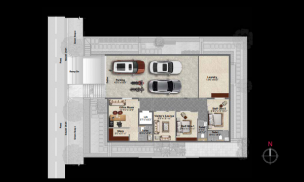 Ground Floor Plan parc-ville Floor Plan Ground Floor Plan