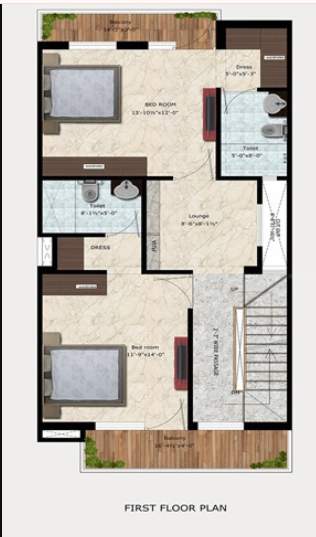 villa grande Floor Plan First Floor Plan