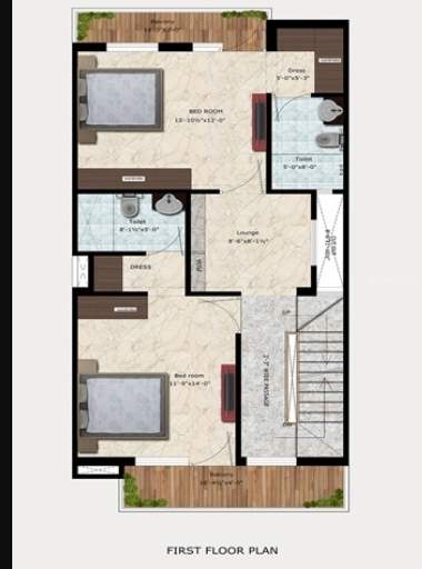 villa grande Floor Plan First Floor Plan