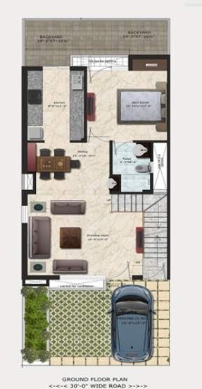 villa grande Floor Plan Ground Floor Plan