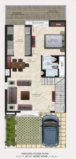 villa grande Floor Plan Ground Floor Plan
