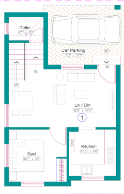  royal villa Floor Plan Ground Floor Plan