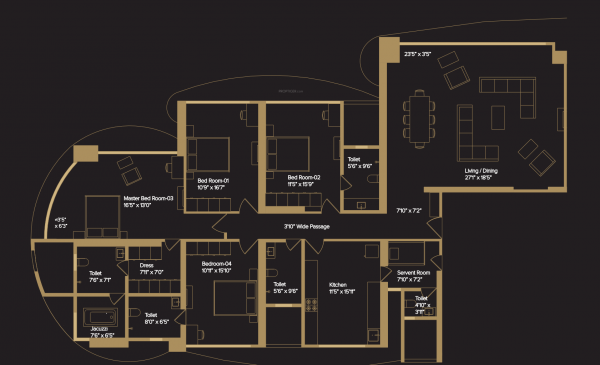 Floor Plan monte-carlo-3 Floor Plan Floor Plan