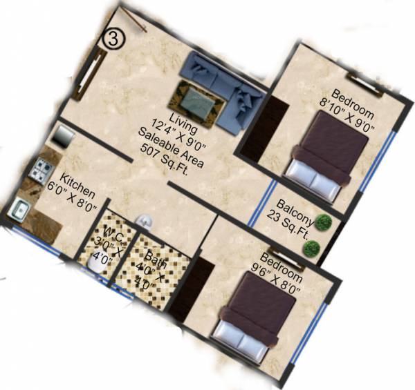  savlaram-apartment Floor Plan Floor Plan