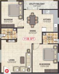  gokulam Floor Plan Floor Plan