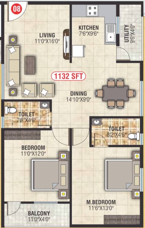  gokulam Floor Plan Floor Plan