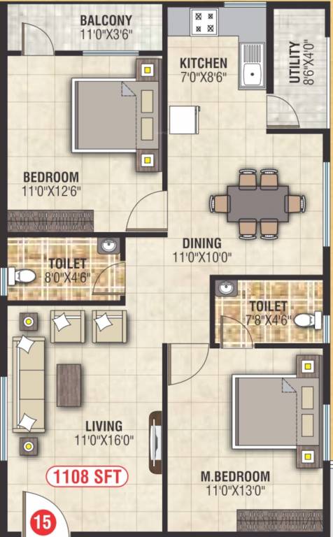  gokulam Floor Plan Floor Plan
