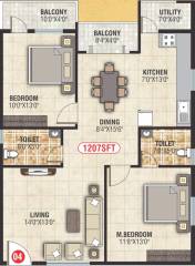  gokulam Floor Plan Floor Plan