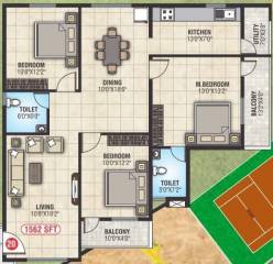  gokulam Floor Plan Floor Plan