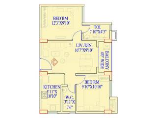  heights Floor Plan Floor Plan