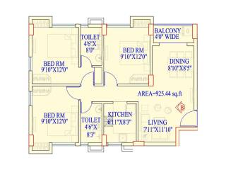  heights Floor Plan Floor Plan