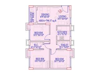  heights Floor Plan Floor Plan