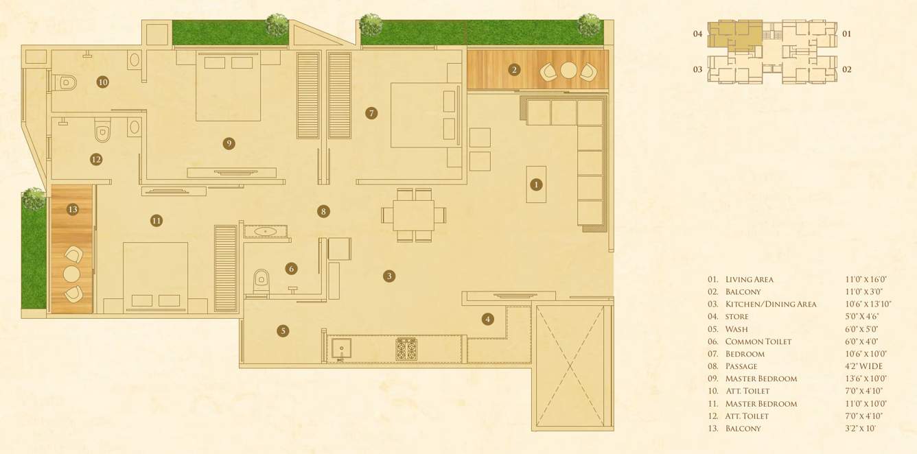  satya sankalp sky Floor Plan Floor Plan
