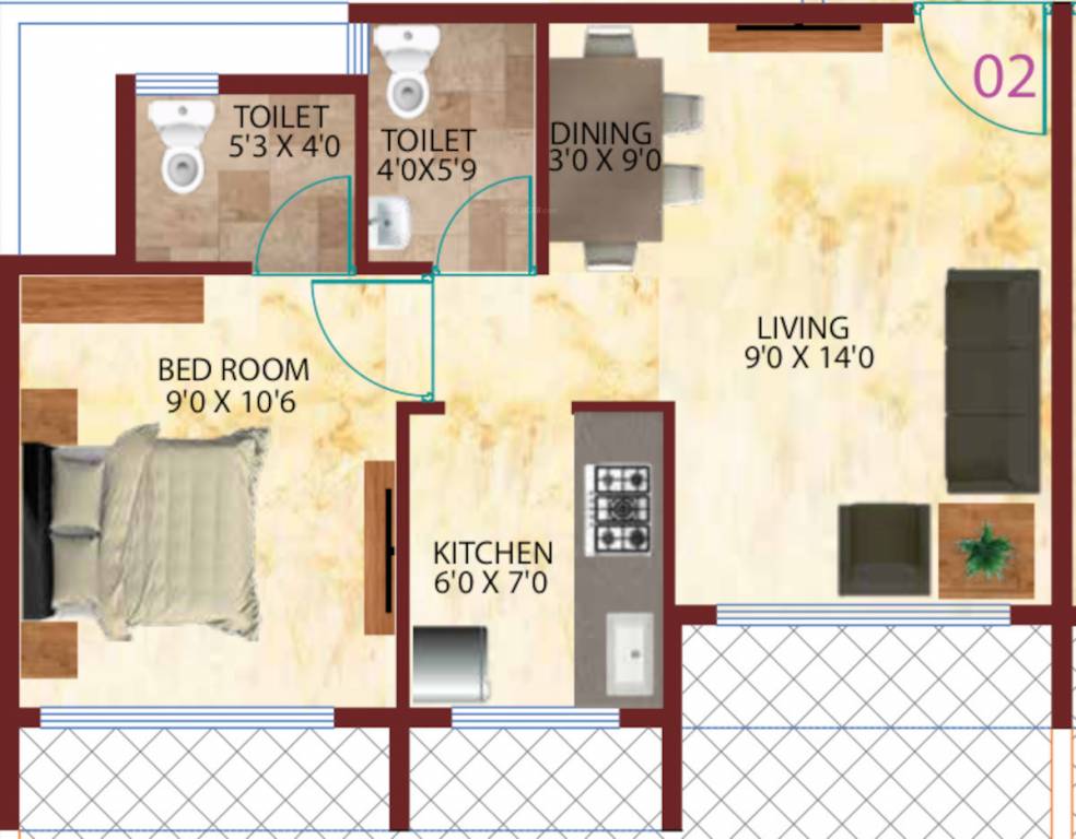  kalpavruksha valley Floor Plan Floor Plan