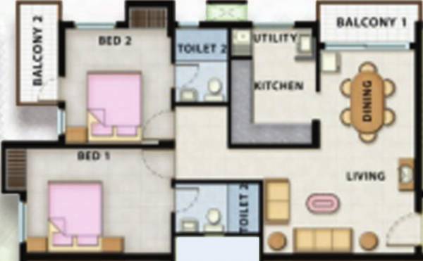  in-town Floor Plan Floor Plan