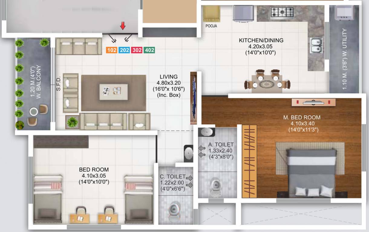 sai palacia Floor Plan Floor Plan