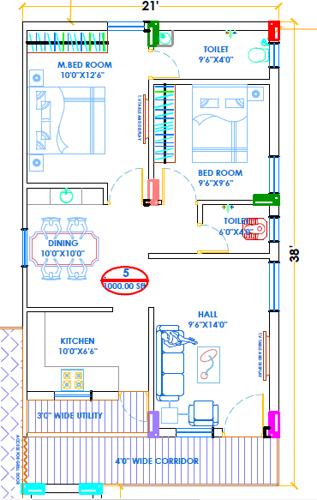  shantha-residency Floor Plan Floor Plan