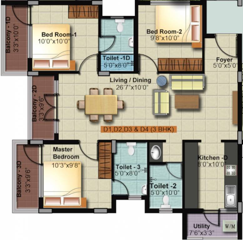 Floor Plan vigneshvara homes sky Floor Plan Floor Plan