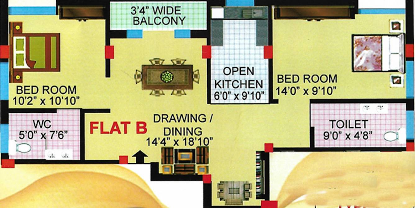 Floor Plan  casabela apartment Floor Plan Floor Plan