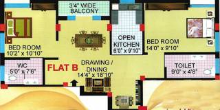 Floor Plan  casabela-apartment Floor Plan Floor Plan