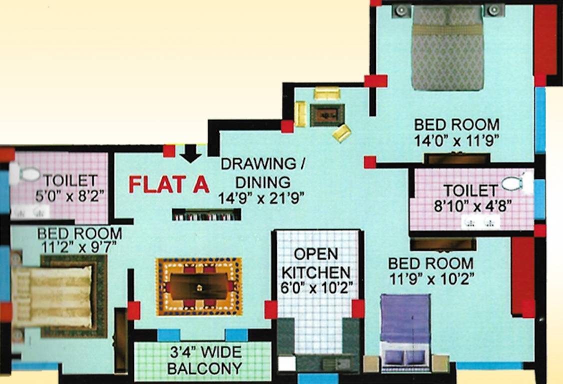  casabela apartment Floor Plan Floor Plan