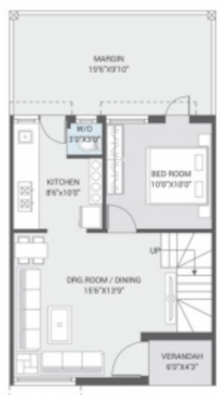  satyam villa Floor Plan Ground Floor Plan