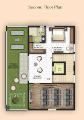  affluence Floor Plan Second Floor Plan