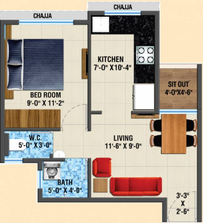 Floor Plan amisha phase ii Floor Plan Floor Plan