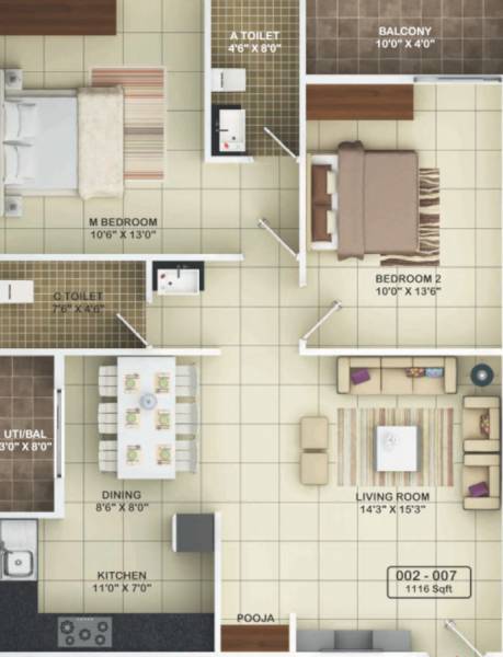  ballari-pearls Floor Plan Floor Plan