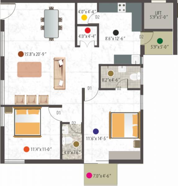  sri-mani-homes Floor Plan Floor Plan