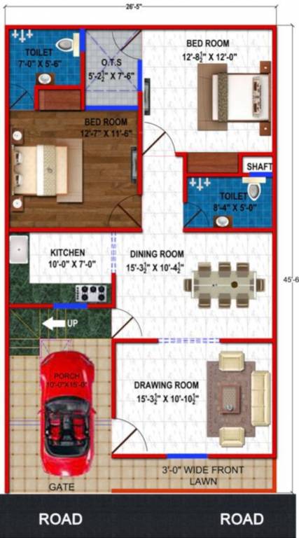  enclave phase 4 Floor Plan Ground Floor Plan