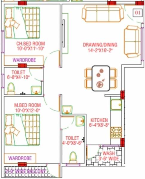  sai-samuruddhi-luxor Floor Plan Floor Plan