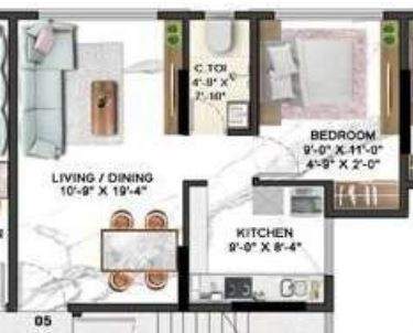  vatika roha palash Floor Plan Floor Plan