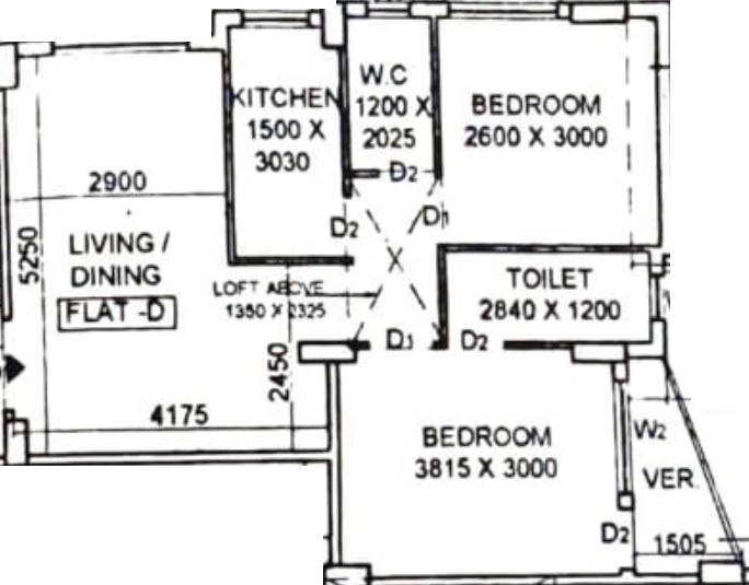  baishali apartment Floor Plan Floor Plan