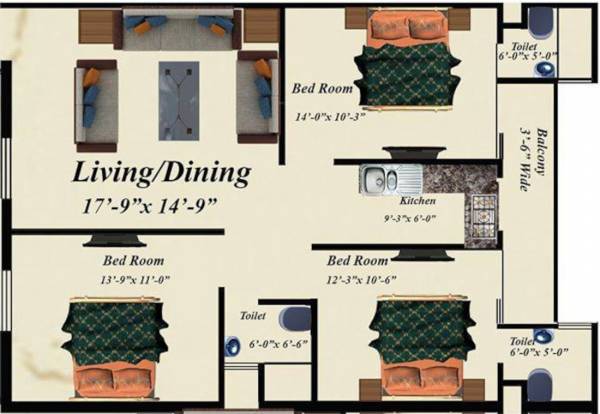  allure-villa Floor Plan Floor Plan
