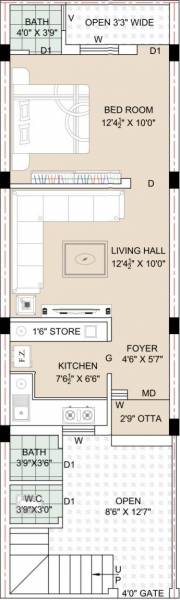  sant-savaiyanath-township Floor Plan Ground Floor Plan