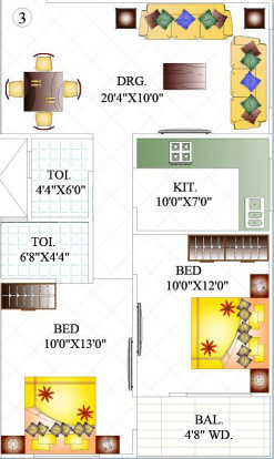  residency Floor Plan Floor Plan