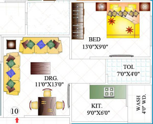  residency Floor Plan Floor Plan