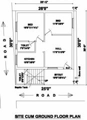  l-k-b-nagar-poonamallee Floor Plan Ground Floor Plan